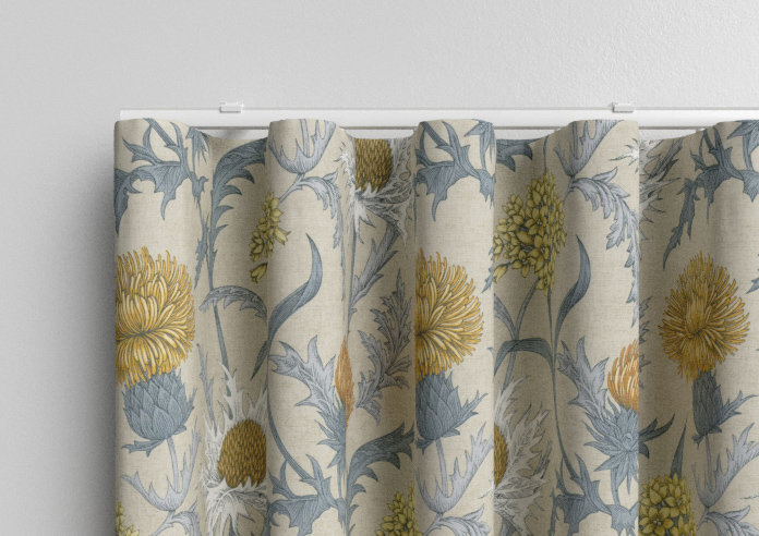 Acanthium, Ochre - Made to Measure Curtains - Image 13